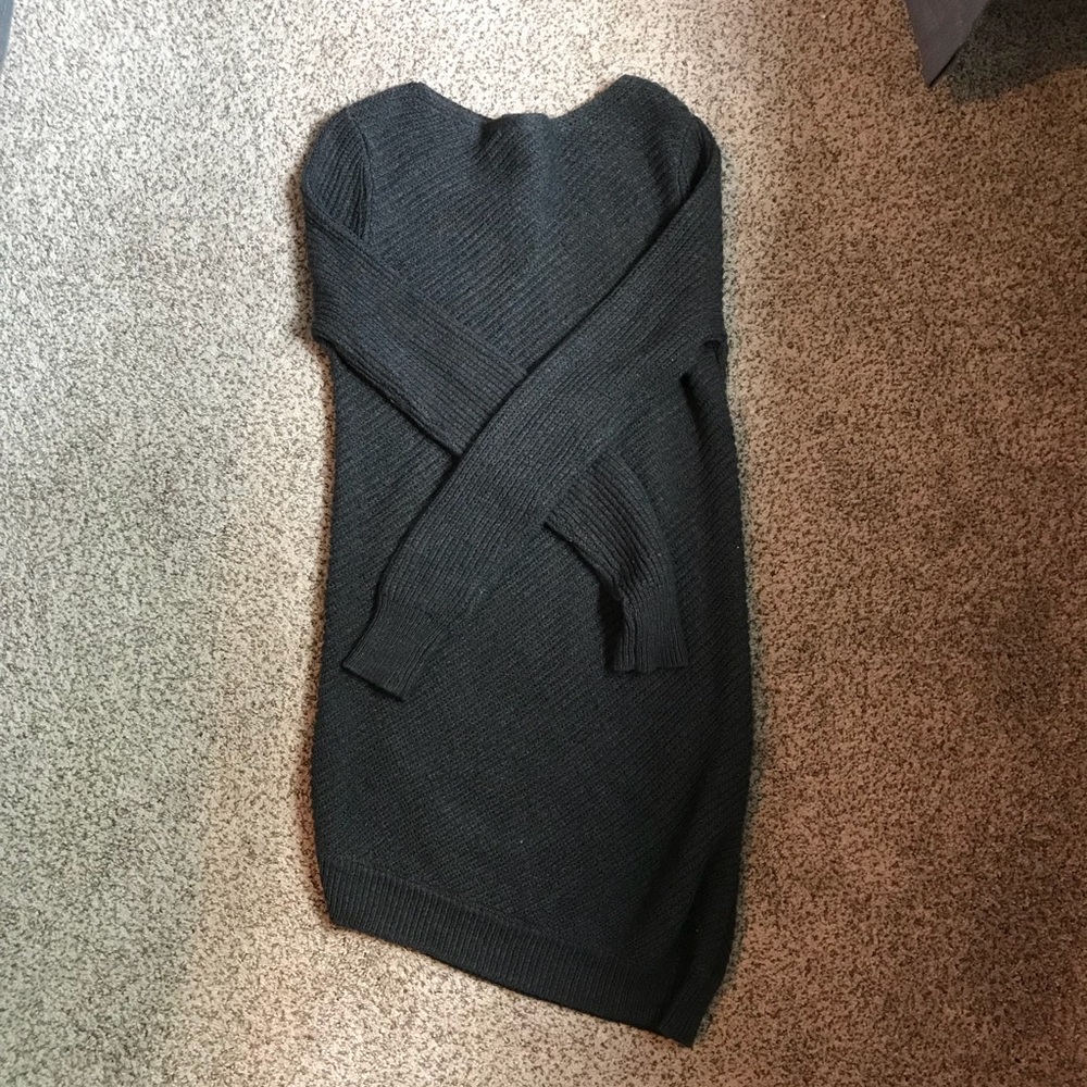 Grey Sweater Dress